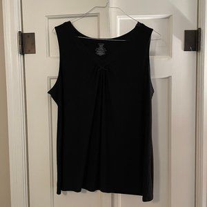 Size 2XL George black sleeveless pajama top